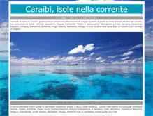 Tablet Screenshot of caraibiweb.com